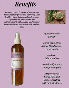 Rosemary and Aloe mist spray for hair growth+scalp health