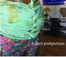 Load image into Gallery viewer, African+Malay (un-bleached) Muslin Belly Binding Wrap