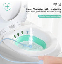 Load image into Gallery viewer, Sitz Bath Toilet foldable seat and rinse clean
