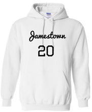 Load image into Gallery viewer, Jamestown 20+ (BHM inspired) hoodie