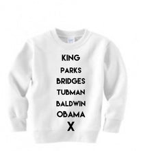 Load image into Gallery viewer, Historical Figures (BHM inspired) sweatshirt