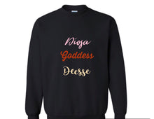 Load image into Gallery viewer, Goddess in color sweatshirt