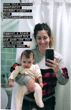Load image into Gallery viewer, Plaid block invisible zipper sweatshirt
