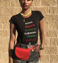 Load image into Gallery viewer, Historical Figures fitted crewneck ss t-shirt