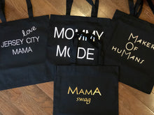 Load image into Gallery viewer, Printed canvas cotton reusable tote bag
