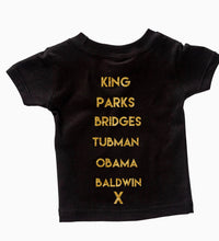 Load image into Gallery viewer, kids Historical Figures (BHM inspired) ss crewneck t-shirts