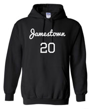Load image into Gallery viewer, Jamestown 20+ (BHM inspired) hoodie