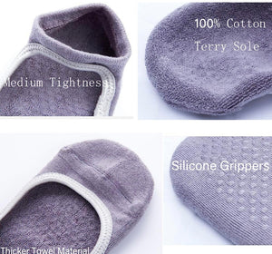 BOYISUPHA non-slip grip fitness socks