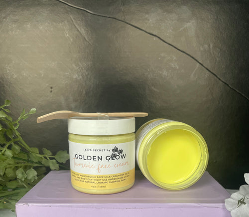 Golden Glow- turmeric+shea butter moisturizing FACE cream