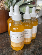 Load image into Gallery viewer, ALL IN SKIN turmeric and C+ brighting+glowing face oil serum