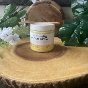 Golden Glow- turmeric+shea butter moisturizing FACE cream