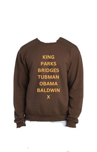 Historical Figures (BHM inspired) sweatshirt