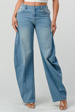 Load image into Gallery viewer, ATHINA Parachute Wide Leg Denim Pant