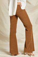 Load image into Gallery viewer, High Rise stretch corduroy flare leg pants