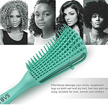 Load image into Gallery viewer, Detangling brush for natural+textured hair