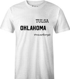 Tulsa, OH (BHM inspired) crewneck t-shirt