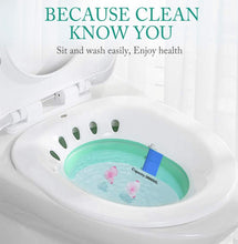 Load image into Gallery viewer, Sitz Bath Toilet foldable seat and rinse clean