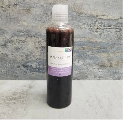 Herbal Infused African Black Soap Shampoo