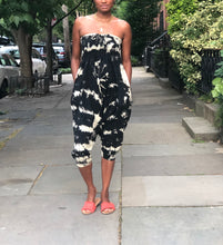 Load image into Gallery viewer, Strapless cotton gauze gathered jumper