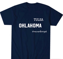 Load image into Gallery viewer, Tulsa, OH (BHM inspired) crewneck t-shirt