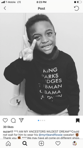 Kids Historical Figures (BHM inspired) sweatshirts